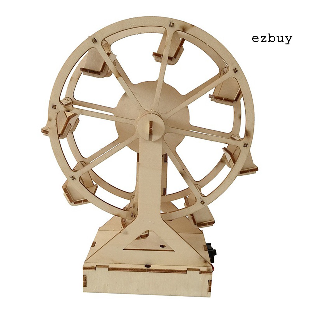 Đồ Chơi Vòng Đu Quay 3d Diy Bằng Gỗ Cho Bé