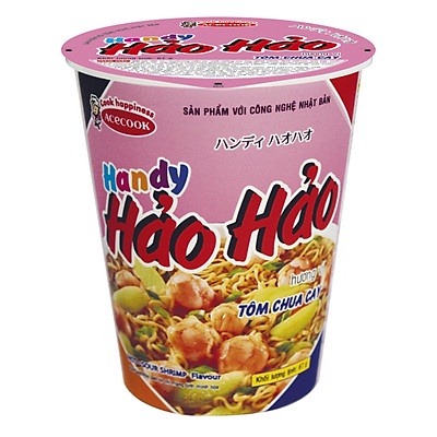 Mì Hảo Hảo ly - Tôm chua cay - Acecook - 67g