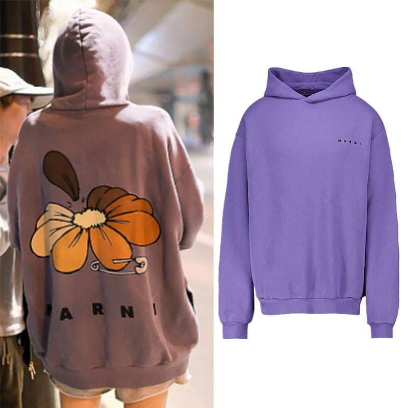 ÁO HOODIE TÍM MARNI JIMIN BTS