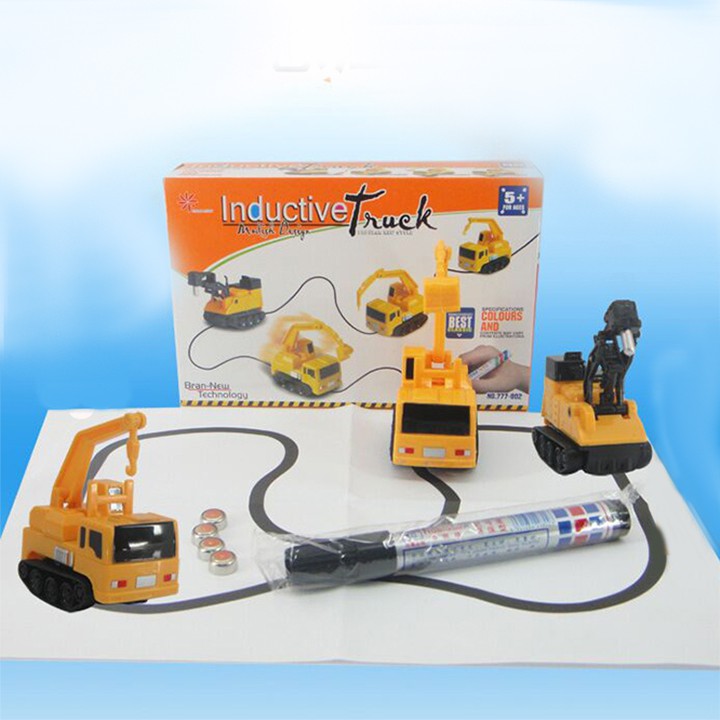 Xe Cần Cẩu Cảm Ứng Màu Mực US04822