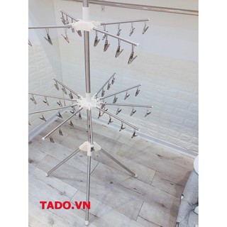 Cây Phơi Quần Áo Trẻ Em, tất tả cho bé nhựa / hợp kim gấp gọn GD687
