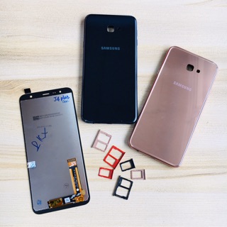 Combo Bộ Vỏ Sườn + Màn Hình Samsung J4 Plus Zin Hàng Cao Cấp (Tặng khay Sim)