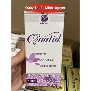 Sữa Rửa Mặt Quatid cho da dầu và mụn chai 120ml