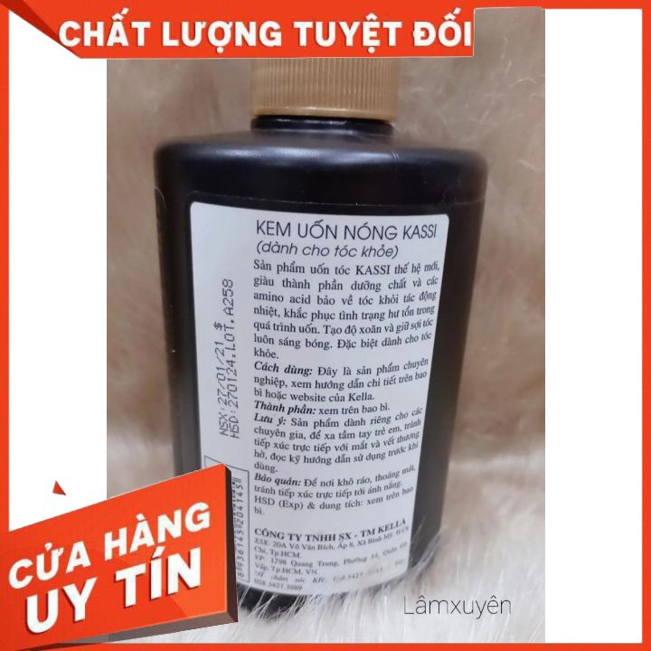UỐN NÓNG THÔNG MINH KASSI DELUXE 500ML*2 KHÔNG HÔI KHÔ TÓC
