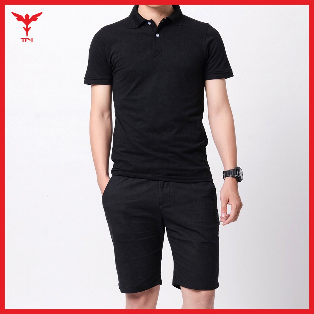 Áo Polo nam trơn , áo phông nam loại đẹp VNXK | BigBuy360 - bigbuy360.vn