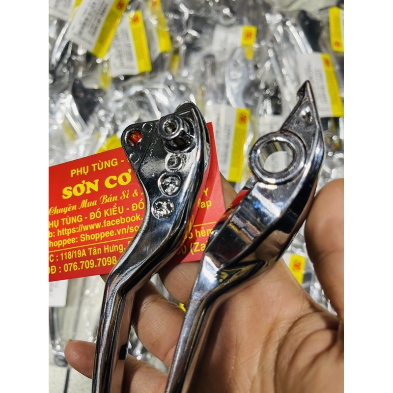 Tay thắng xi vario/click đời 2018 về sau chất liệu kim loại nguyên khối dày dặn chất lượng