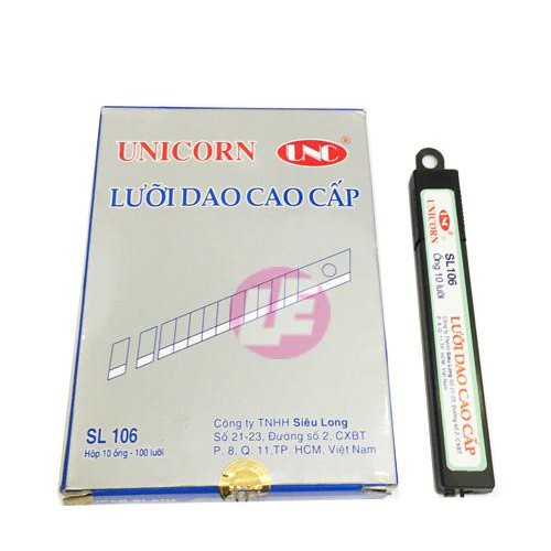 Lưỡi dao Unicorn SL-106  (10 Hộp nhỏ 100 lưỡi)-LD-00001