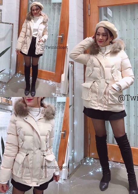 Áo phao rút eo - ảnh thật bao đẹp