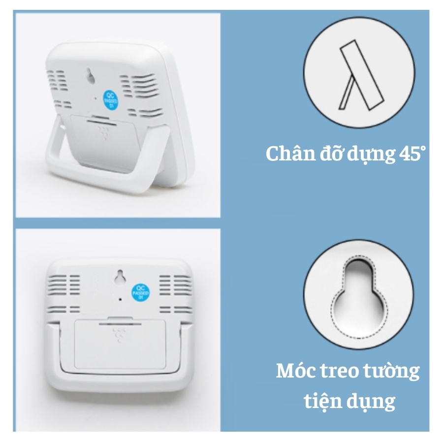 Nhiệt ẩm kế , máy đo nhiệt đô phòng , đo độ ẩm không khí thông minh.