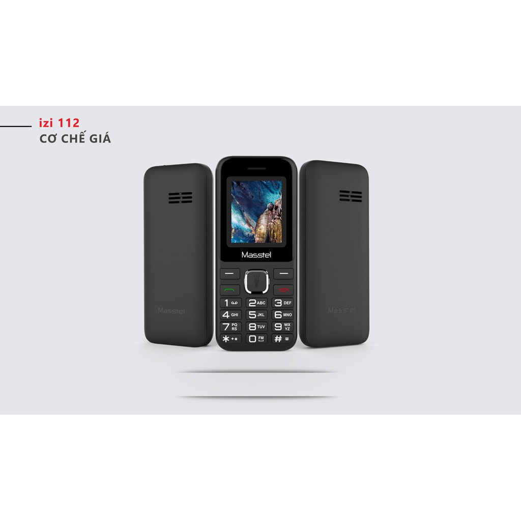 Điện thoại Masstel Izi 112 - Hàng chính hãng | BigBuy360 - bigbuy360.vn