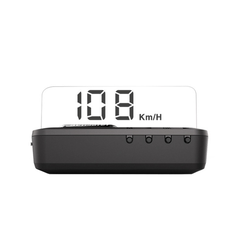 Car HUD Mirror Head Up Display OBDII Gauge Projector Overspeed Alarm