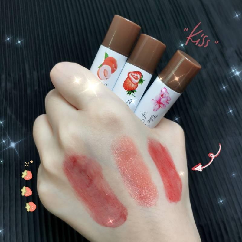 Son Dưỡng Môi Hương Đào Thay Đổi Màu Sắc Dưỡng Ẩm