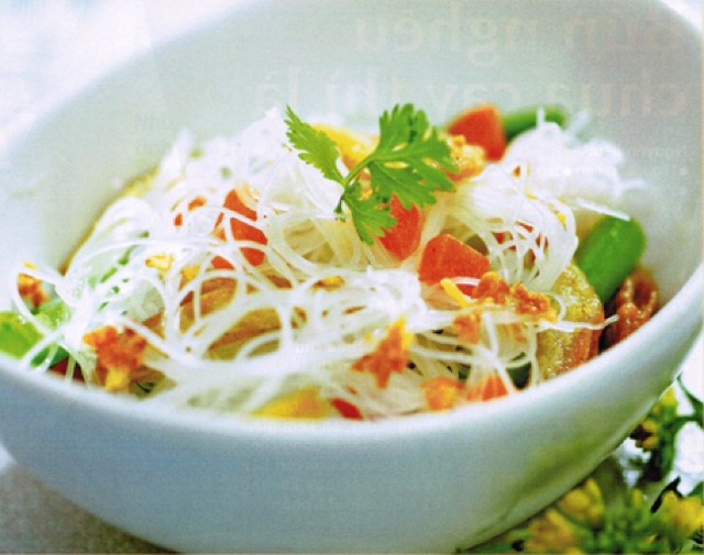 Bún gạo khô Việt Nam xuất khẩu gói 500g