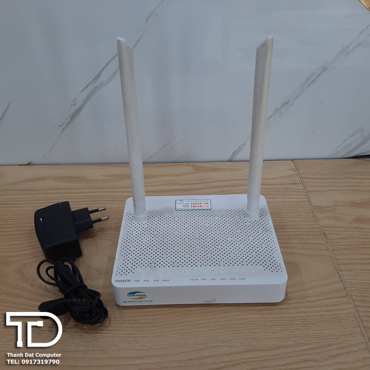Modem wifi GPON H646EW Viet.tel 2 râu cũ sóng khỏe dùng làm bộ phát wifi