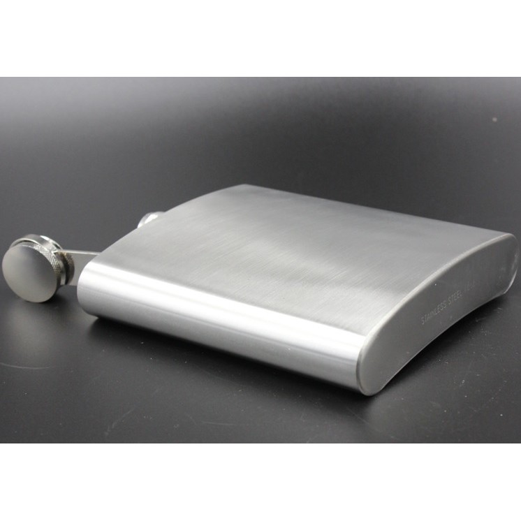 Bình inox đựng rươu 500ml không logo