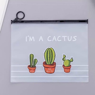 Túi zip đa năng đựng đồ dùng học tập cute