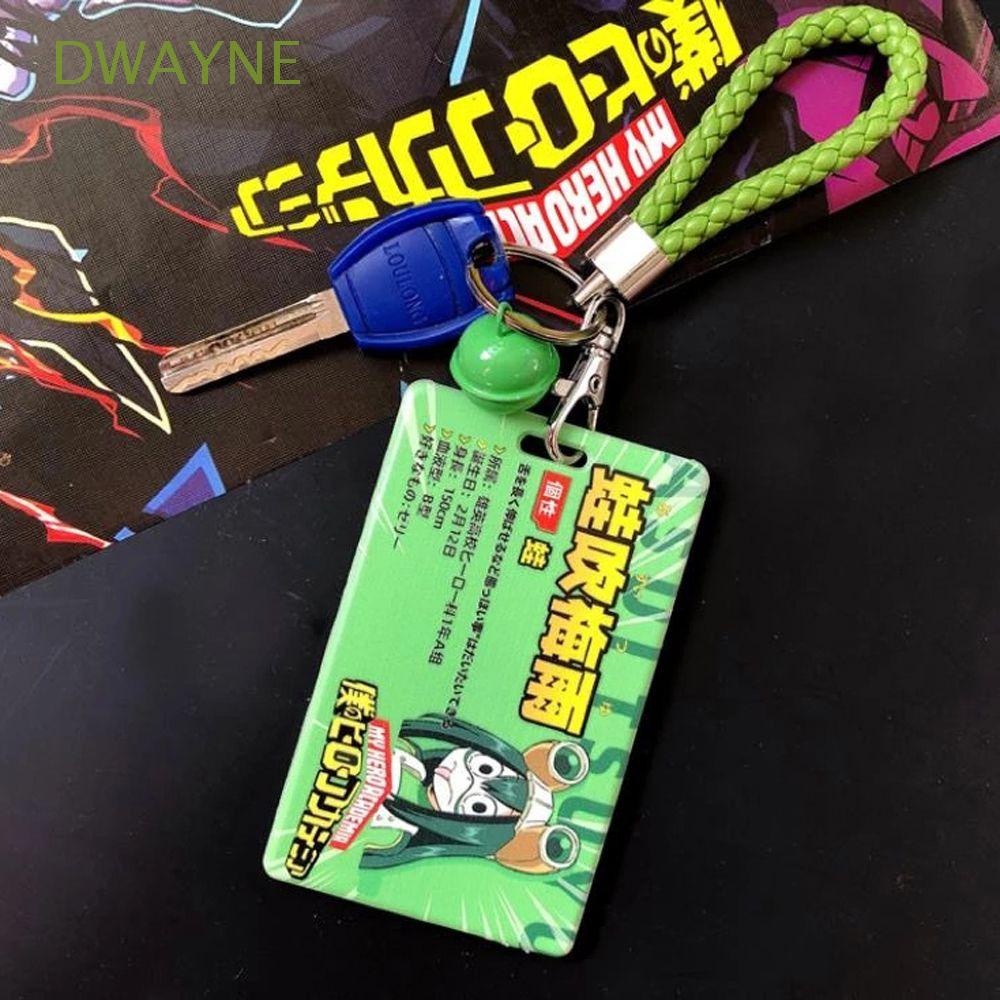 DWAYNE Acrylic My Hero Academia Animation peripherals Bus Card Case Card ID Holder Credit Card Business Card Cover Bakugou Katsuki Student Card Todoroki Shouto Subway Card Midoriya Izuku