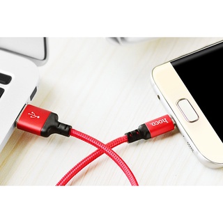 Cáp Sạc Cổng Micro Dây Dù Hoco X14 2m Cho Android Siêu Bền