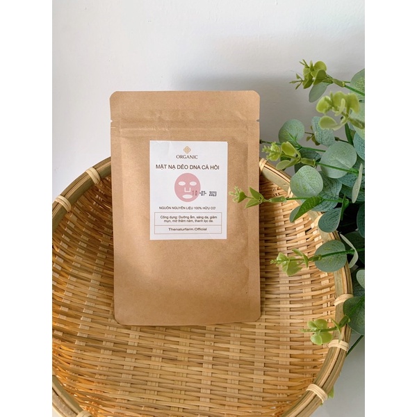 300gr Bột mặt nạ dẻo Colagen DNA Cá Hồi Organic chuyên dùng trong Spa uy tín ( Mask dẻo cao cấp chính hãng ) Handmade