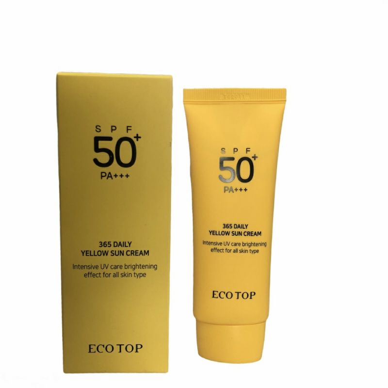 Kem Chống Nắng Ecosy /Ecotop 50ml - 100ml Kiềm Dầu - Chống Thấm - Bổ Sung Collagen