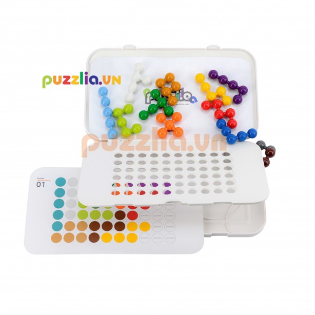 ĐỒ CHƠI THÔNG MINH PUZZLIA HÀN QUỐC CHỮ NHẬT 6 X 10 JUMBO