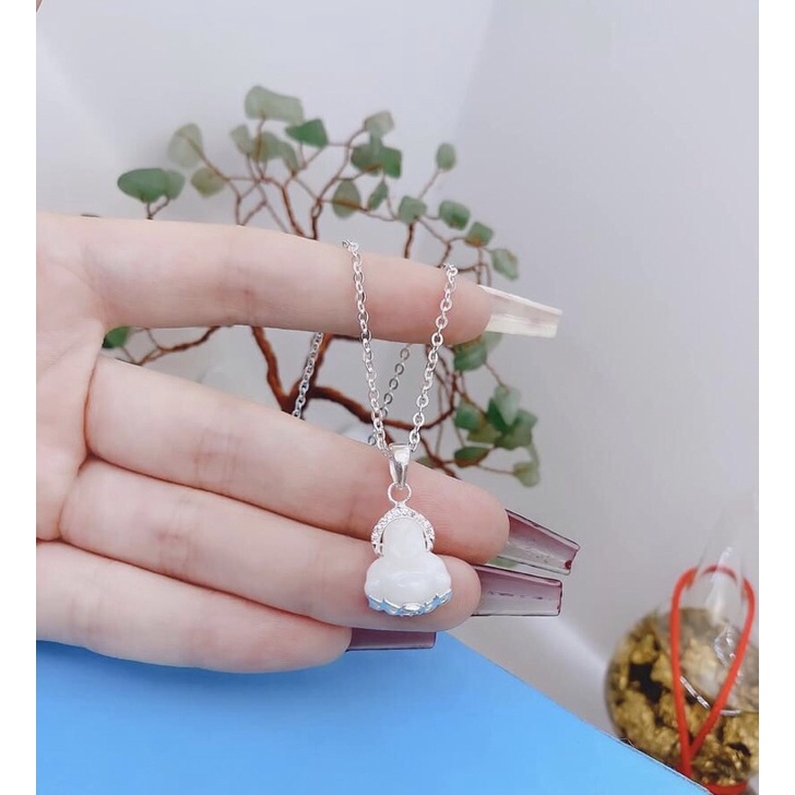 DÂY CHUYỀN MẶT PHẬT CHO BÉ- TRANG SỨC BẠC