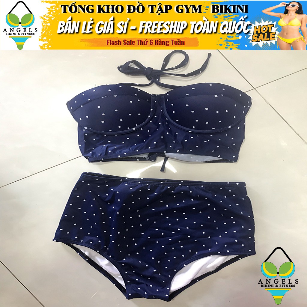Bikini Bộ Đồ Bơi Hai Mảnh Chấm Bi Freesize Sexy BHV008 [ Giá Sỉ ] | BigBuy360 - bigbuy360.vn