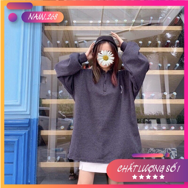 Áo nỉ sweater nỉ bông Form Rộng-Phong Cách Oversize Unisex N28A99