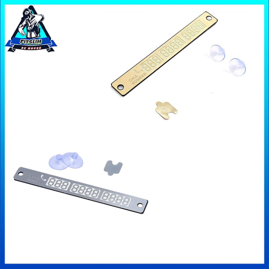 Thẻ Đỗ Xe Tạm Thời Phát Sáng Trong Đêm