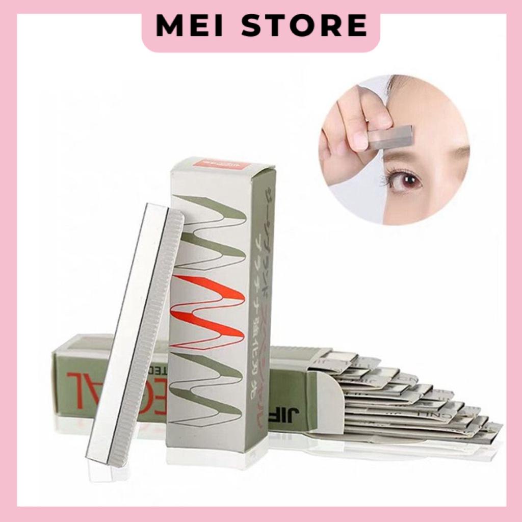 Dao Cạo Lông Mày Hộp 10 Cây