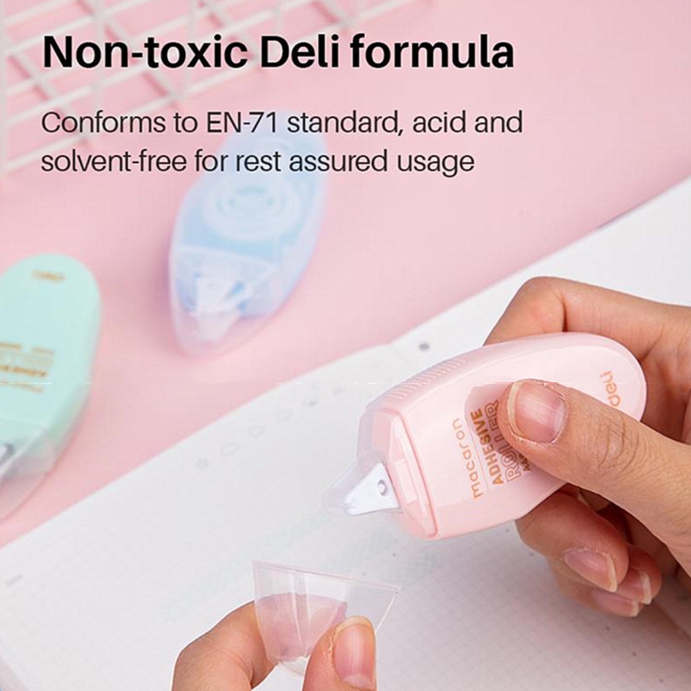 Băng Keo Dán Dính Tiện Lợi Deli 8m X 6mm