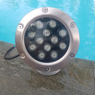 Đèn LED âm nước đế hồ cá Koi