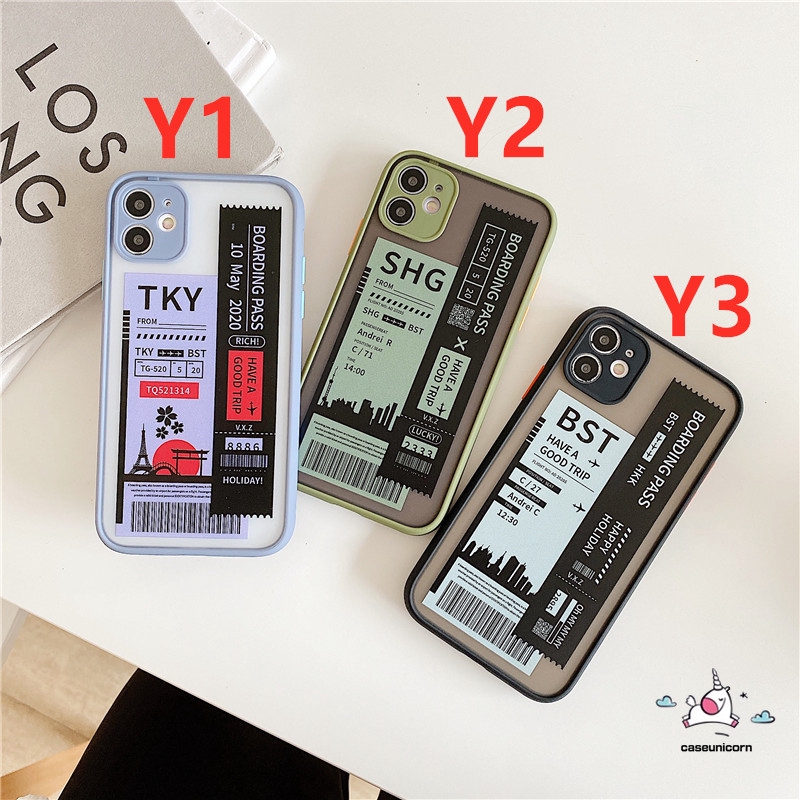 Ốp lưng bảo vệ máy ảnh họa tiết vé máy bay iPhone 11 12 Pro Max 12mini  8plus 7plus 11Pro Max X XS MAX XR 6 6s 8 7 Plus | BigBuy360 - bigbuy360.vn