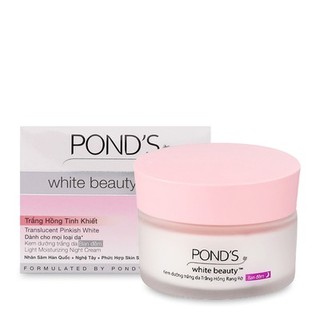 Kem dưỡng trắng da trắng hồng rạng rỡ ban đêm Pond 30g