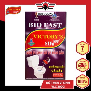Bột men vi sinh chống hôi và đầy bồn cầu Victory's Sifa999 - Huy Tưởng