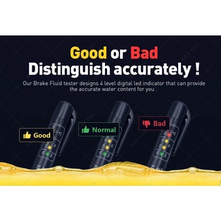 Bút Kiểm Tra Chất Lỏng Phanh Dầu 5 LED Cho DOT3/DOT4