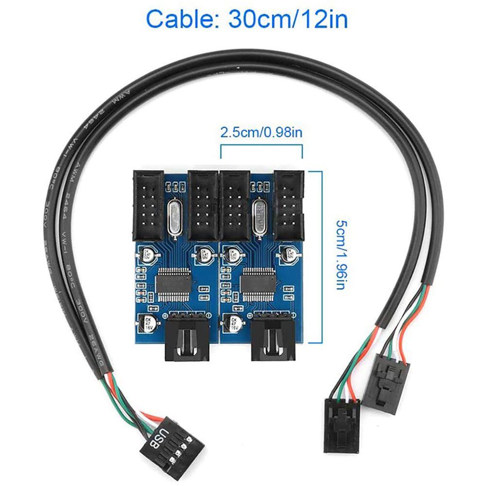 BTLIMER Thẻ Mở Rộng Bo Mạch Chủ Mở Rộng DIY 1 Sang 4 Female