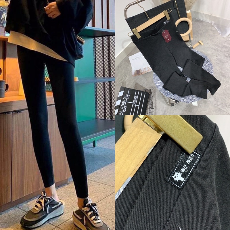 Quần legging mèo chát thun co giãn 4 chiều