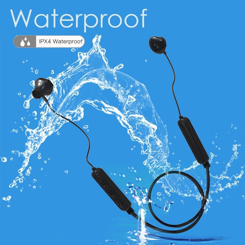 Tai nghe Bluetooth thiết kế đeo cổ phong cách thể thao cá tính | BigBuy360 - bigbuy360.vn