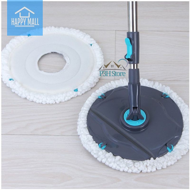 Bộ 2 Bông Lau Thay Thế Của Bộ Lau Nhà Corner Spin Mop ETM494