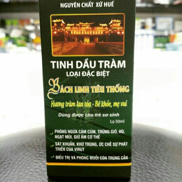 TINH DẦU TRÀM LOẠI ĐẶC BIỆT BÁCH LINH TIÊU THỐNG