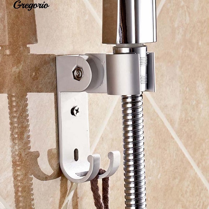 Tay sen, vòi sen siêu tắm tăng áp hợp kim nhôm màu đen vàng có hạt lọc kháng khuẩn - QM028