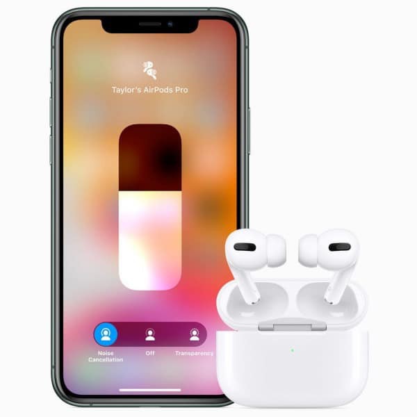 Tai nghe AIRPOD PRO ANC 1562A 35db Tai nghe âm thanh vòm Fix ios14, chống ồn chủ động louda full chức năng