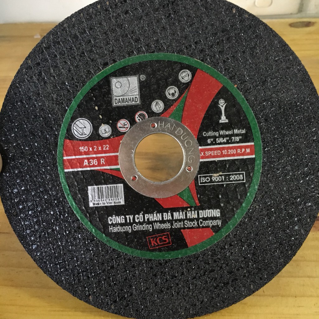 Combo 5 viên đá cắt Hải Dương 150x2x22mm