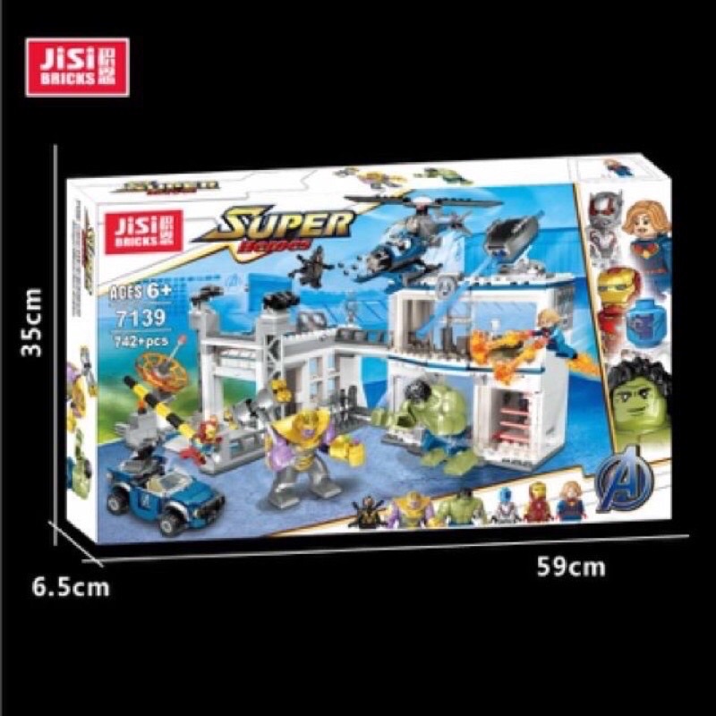 Lắp ráp nonlego 76131 - Jisi 7139