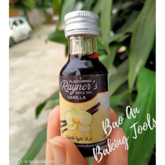 Tinh chất / hương vani Rayner's chai bé 28ml