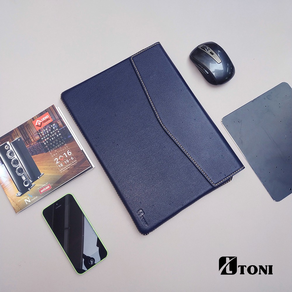 Bao da thật cho Macbook - PC handmade TONI