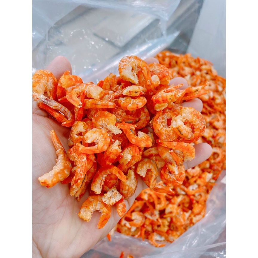 TÚI TÔM KHÔ CÀ MAU CAO CẤP 500GAM TÔM KHÔ SIZE LỚN