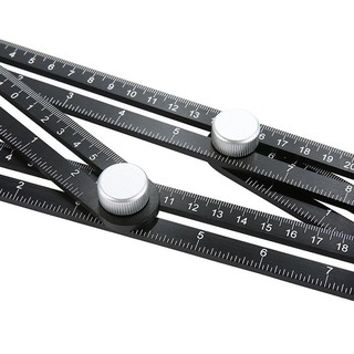 Thước đo góc 4 cạnh xếp bằng hợp kim nhôm
