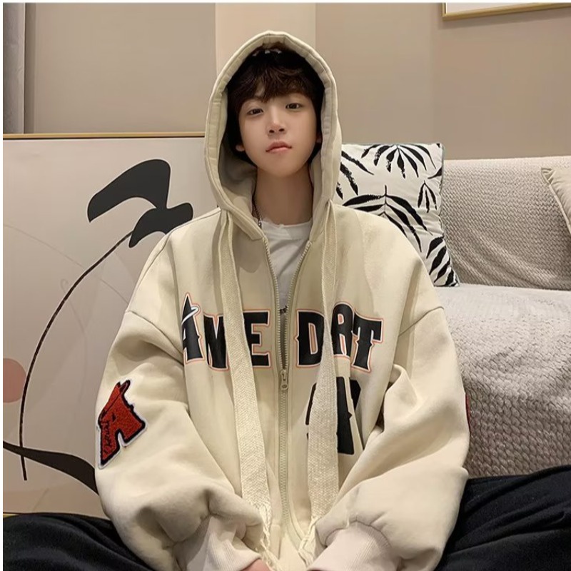 Áo Hoodie In Hình Thời Trang Hàn Quốc Dành Cho Nam